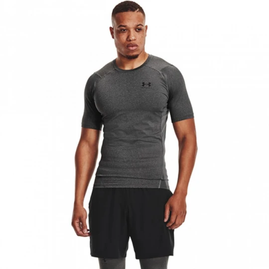 Zdjęcie produktu Męska koszulka treningowa UNDER ARMOUR UA HG Armour Comp SS - szara