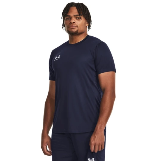 Zdjęcie produktu Męska koszulka treningowa Under Armour UA M\'s Challenger Train Ss - granatowa