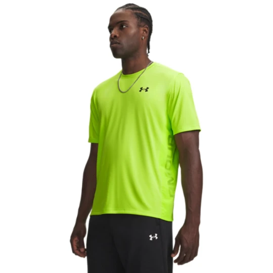 Zdjęcie produktu Męska koszulka treningowa Under Armour UA Tech Utility SS - limonkowa
