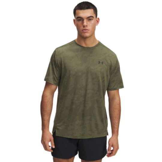 Zdjęcie produktu Męska koszulka treningowa Under Armour UA Tech Vent Jcqrd SS - zielona