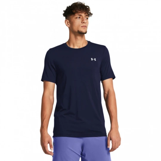 Zdjęcie produktu Męska koszulka treningowa Under Armour UA Vanish Seamless SS - granatowa