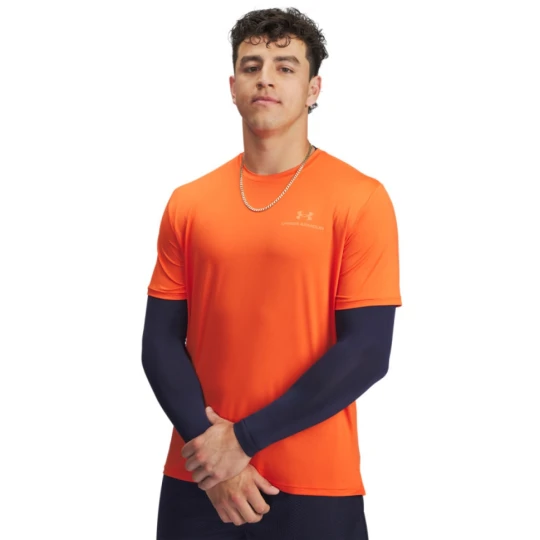 Zdjęcie produktu Męska koszulka treningowa Under Armour Vanish Energy SS - pomarańczowa