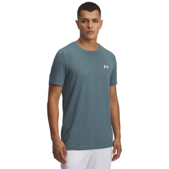 Zdjęcie produktu Męska koszulka treningowa Under Armour Vanish Seamless Novelty SS - niebieska