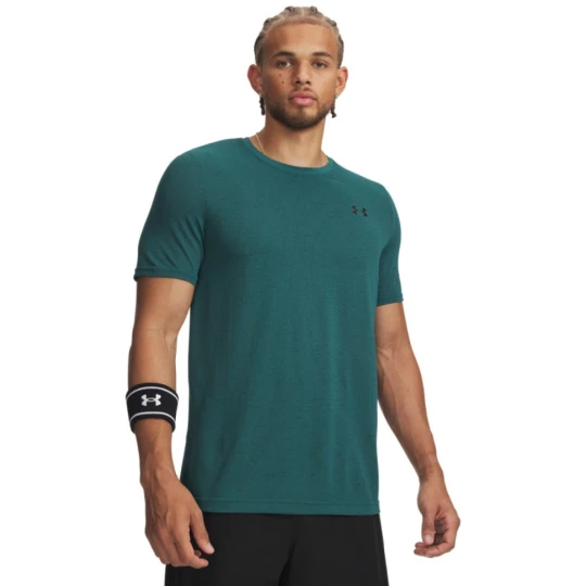 Zdjęcie produktu Męska koszulka treningowa Under Armour Vanish Seamless Novelty SS - zielona