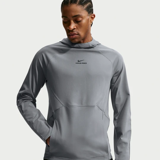 Zdjęcie produktu Męska koszulka treningowa (warstwa środkowa) Dri-FIT Nike Pro - Szary