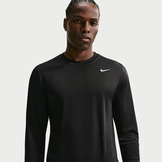 Zdjęcie produktu Męska koszulka treningowa z długim rękawem Nike Flex Dri-FIT - Czerń