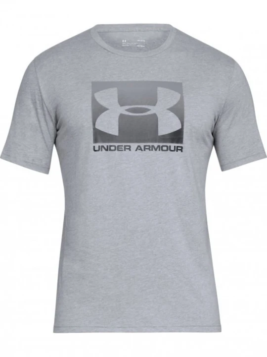 Zdjęcie produktu Męska koszulka UNDER ARMOUR BOXED SPORTSTYLE SS - szara