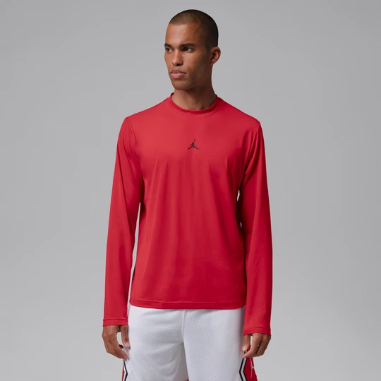 Zdjęcie produktu Męska koszulka z długim rękawem Dri-FIT Jordan Sport Essentials - Czerwony
