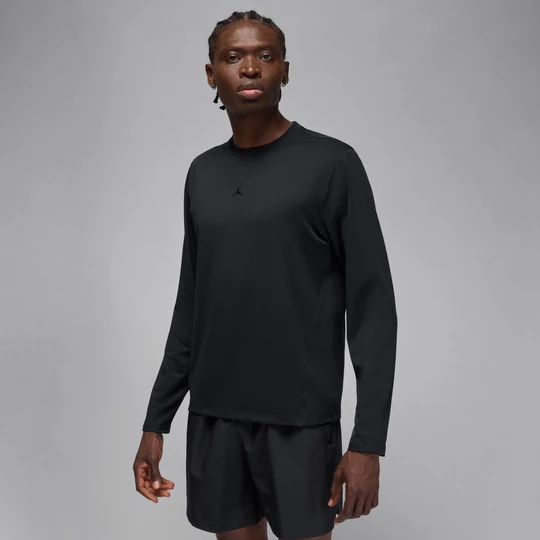 Zdjęcie produktu Męska koszulka z długim rękawem Jordan Flightweight Sport Dri-FIT - Czerń