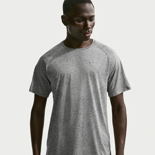 Zdjęcie produktu Męska koszulka z krótkim rękawem do biegania Dri-FIT ADV Nike Stride - Szary