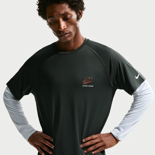 Zdjęcie produktu Męska koszulka z krótkim rękawem do biegania Dri-FIT ADV Nike Stride - Zieleń