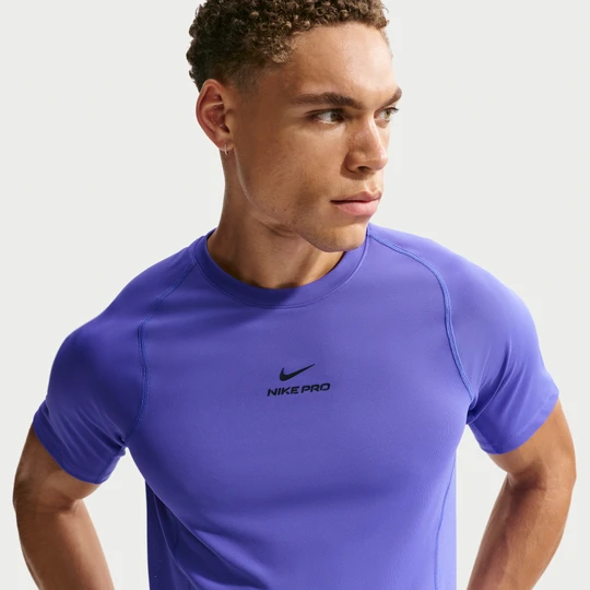 Zdjęcie produktu Męska koszulka z krótkim rękawem Dri-FIT Nike Pro Training - Fiolet
