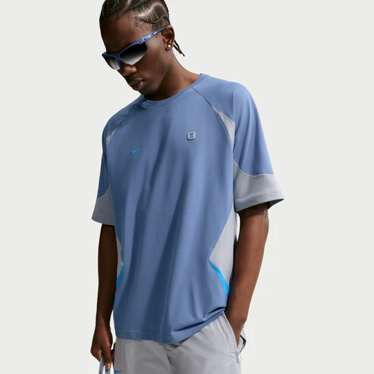 Zdjęcie produktu Męska koszulka z krótkim rękawem Nike - Niebieski