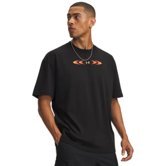 Zdjęcie produktu Męska koszulka z krótkim rękawem Under Armour UA M HWT ECHO JET SS - czarna