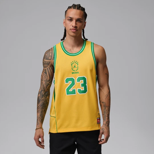 Zdjęcie produktu Męska koszulka z siateczki Jordan Essentials - Żółty