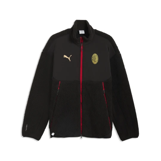 Zdjęcie produktu Męska kurtka AC Milan PUMATECH Soft Tech Sherpa, Akcesoria, Czarny
