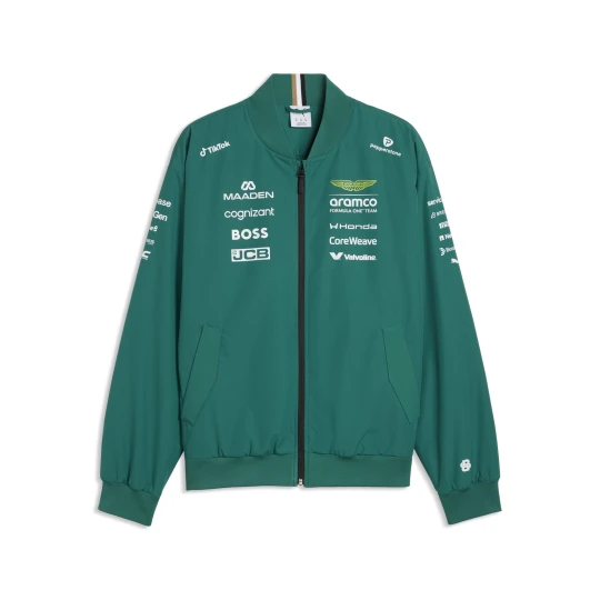 Zdjęcie produktu Męska kurtka bomberka PUMA x ASTON MARTIN ARAMCO F1® TEAM Replica, Akcesoria, Zielony