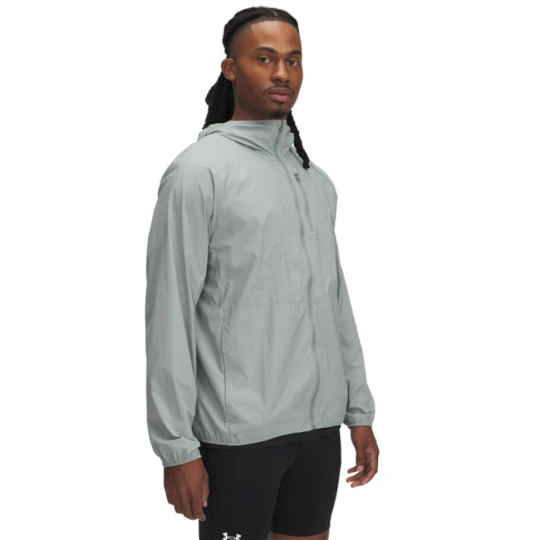 Zdjęcie produktu Męska kurtka do biegania Under Armour Launch Lightweight Jacket - zielona