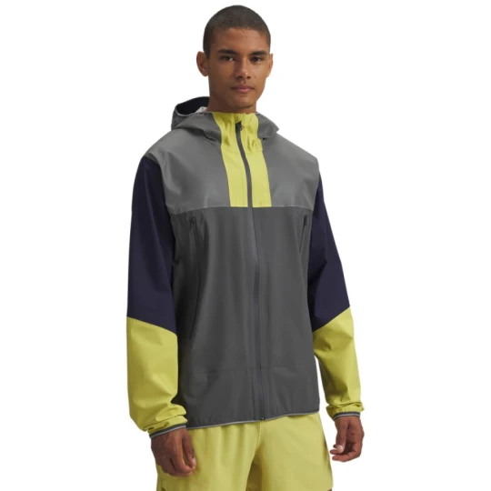 Zdjęcie produktu Męska kurtka do biegania Under Armour UA Halo Run Jacket - szara