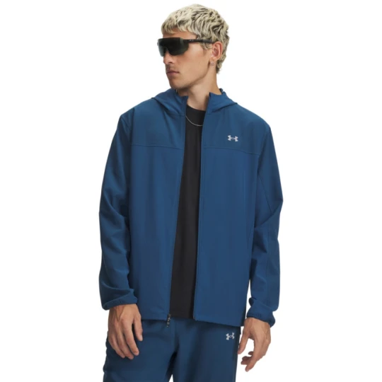 Zdjęcie produktu Męska kurtka do biegania Under Armour UA Velociti Pro Storm Jacket - granatowa