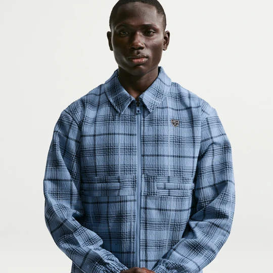 Zdjęcie produktu Męska kurtka do golfa o luźnym kroju Nike Tartan - Niebieski