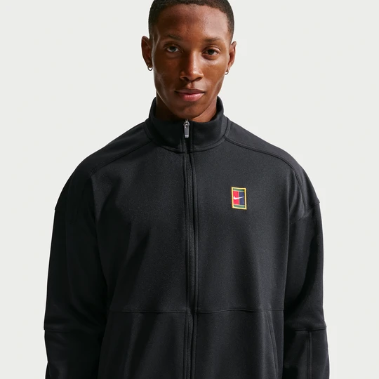 Zdjęcie produktu Męska kurtka do tenisa NikeCourt Heritage - Czerń