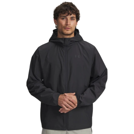 Zdjęcie produktu Męska kurtka outdoorowa Under Armour M Explor UPF Hike Jacket - czarna