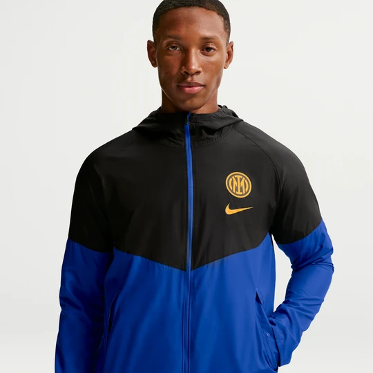 Zdjęcie produktu Męska kurtka piłkarska Nike Inter Mediolan City Side - Czerń