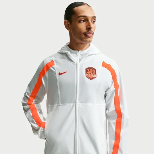 Zdjęcie produktu Męska kurtka piłkarska z tkaniny Nike Dri-FIT Holandia Energy - Biel