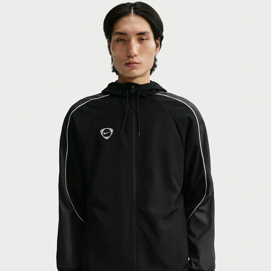 Zdjęcie produktu Męska kurtka piłkarska z tkaniny Repel Nike Academy+ - Czerń