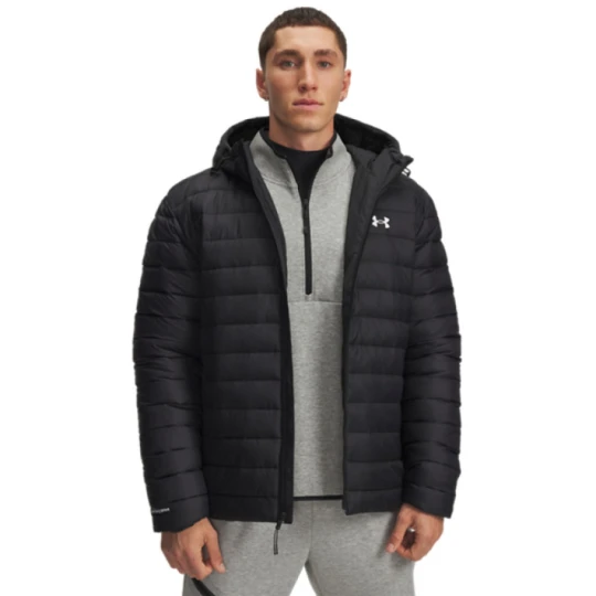 Zdjęcie produktu Męska kurtka puchowa pikowana Under Armour UA Sportswear Ins Jkt - czarna