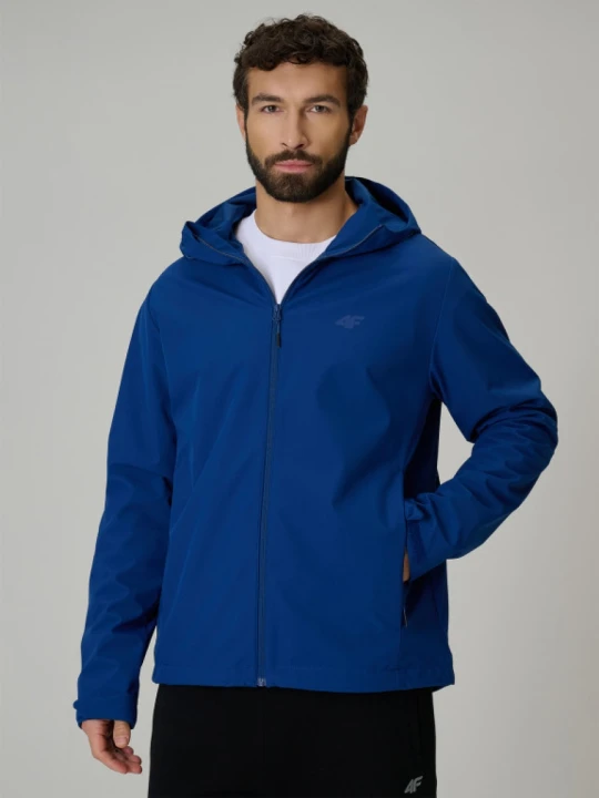 Zdjęcie produktu Męska kurtka softshell 4F 4FRSS26TSOFM624 - granatowa