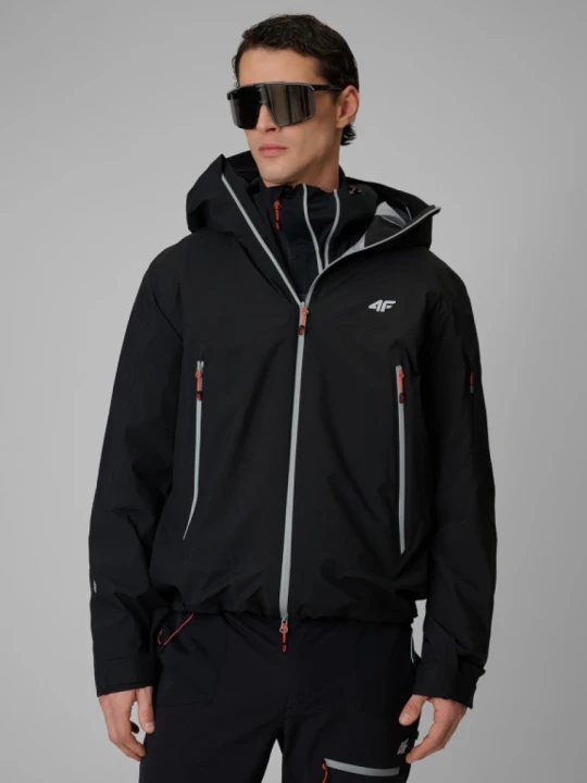 Zdjęcie produktu Męska kurtka trekkingowa 4F 4FWSS26TTJAM1102 - czarna