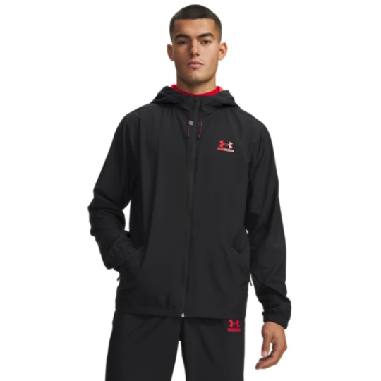 Zdjęcie produktu Męska kurtka treningowa Under Armour UA Tech Sport Woven Jacket - czarna
