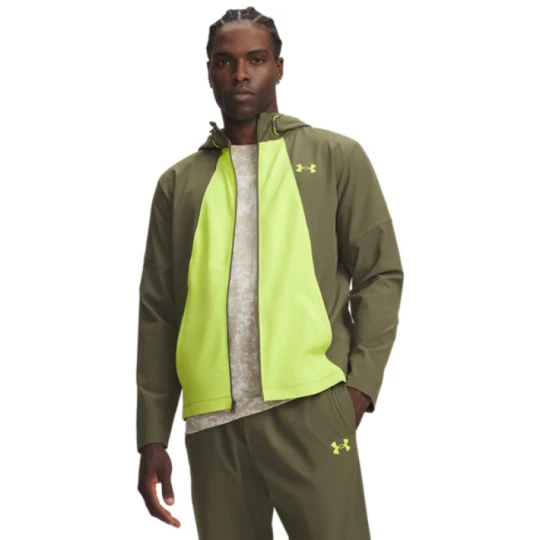 Zdjęcie produktu Męska kurtka treningowa Under Armour UA Tech Utility Woven Jacket - khaki