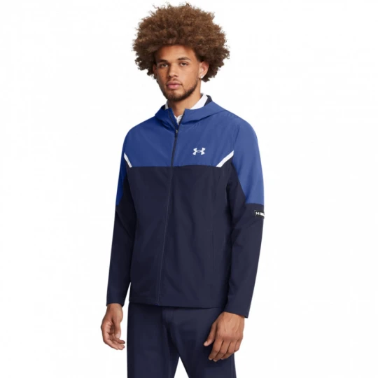 Zdjęcie produktu Męska kurtka treningowa Under Armour Vanish Woven Utility Jacket - granatowa