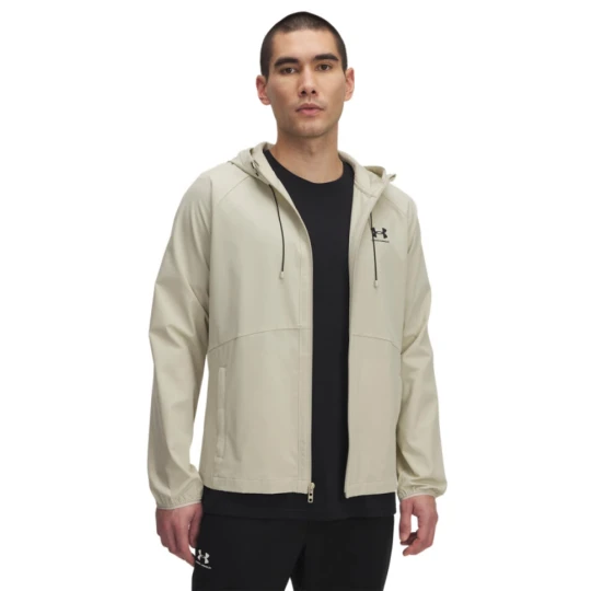 Zdjęcie produktu Męska kurtka wiatrówka Under Armour UA Stretch Woven Windbreaker - beżowa