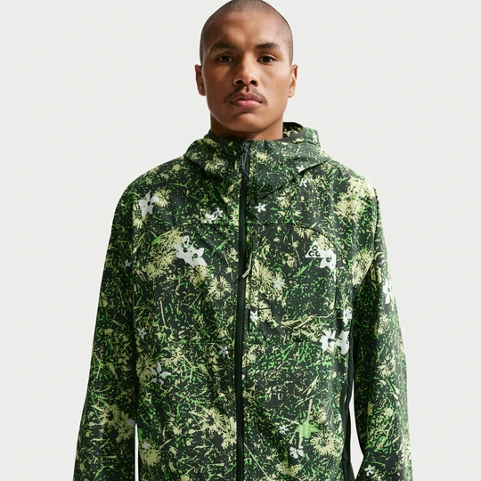 Zdjęcie produktu Męska kurtka z ochroną przed promieniowaniem UV Nike ACG „Five Towers” - Zieleń