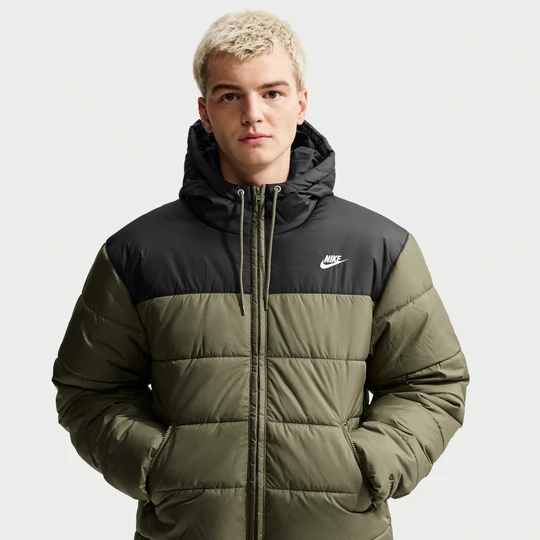 Zdjęcie produktu Męska luźna kurtka typu puffer Therma-FIT Nike PrimaLoft® - Zieleń