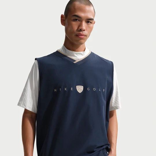Zdjęcie produktu Męska obszerna kamizelka do golfa Dri-FIT Nike Fairway Fresh - Niebieski