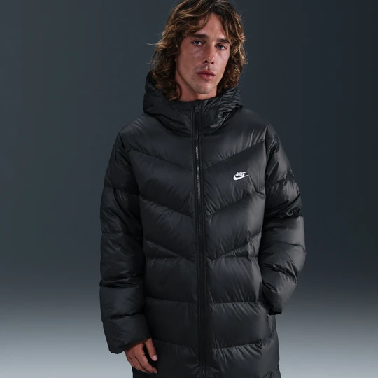 Zdjęcie produktu Męska parka puchowa Nike Windrunner - Czerń