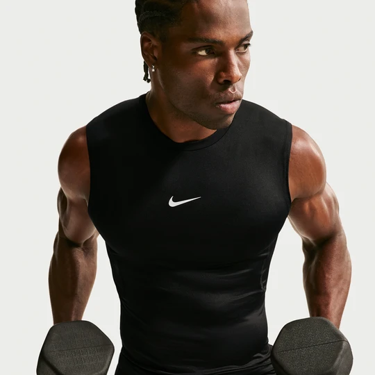Zdjęcie produktu Męska przylegająca koszulka bez rękawów do fitnessu Dri-FIT Nike Pro - Czerń