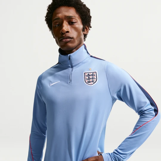 Zdjęcie produktu Męska treningowa koszulka piłkarska Nike Dri-FIT Anglia Strike - Niebieski