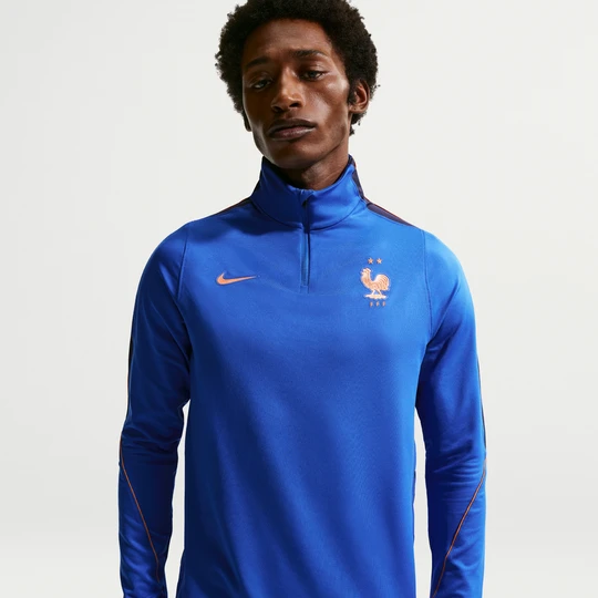 Zdjęcie produktu Męska treningowa koszulka piłkarska Nike Dri-FIT FFF Strike - Niebieski
