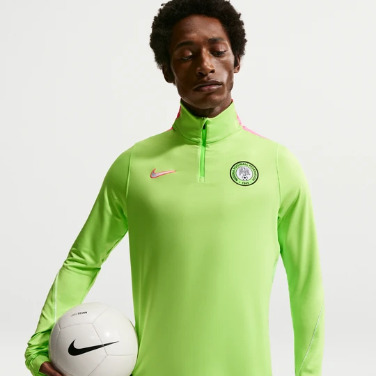 Zdjęcie produktu Męska treningowa koszulka piłkarska Nike Dri-FIT Nigeria Strike - Zieleń