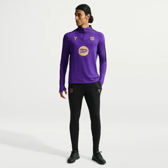 Zdjęcie produktu Męska treningowa koszulka piłkarska z dzianiny Kobe Dri-FIT ADV FC Barcelona Strike Elite (wersja wyjazdowa) - Fiolet Nike