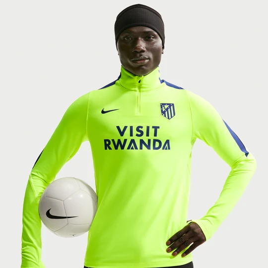 Zdjęcie produktu Męska treningowa koszulka piłkarska z dzianiny Nike Dri-FIT Atlético Madryt Strike - Żółty