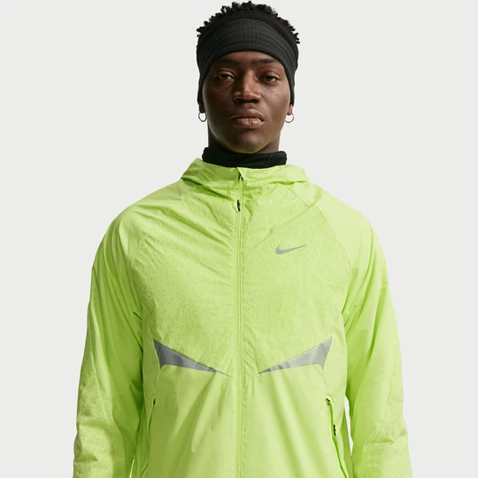 Zdjęcie produktu Męska zimowa kurtka do biegania Therma-FIT Repel Nike Stride - Żółty