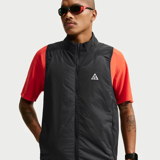 Zdjęcie produktu Męski bezrękawnik do biegania w terenie Therma-FIT ADV ACG Rope de Dope - Czerń Nike