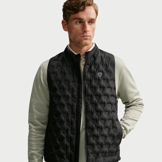 Zdjęcie produktu Męski bezrękawnik do golfa Therma-FIT ADV Repel Nike - Czerń